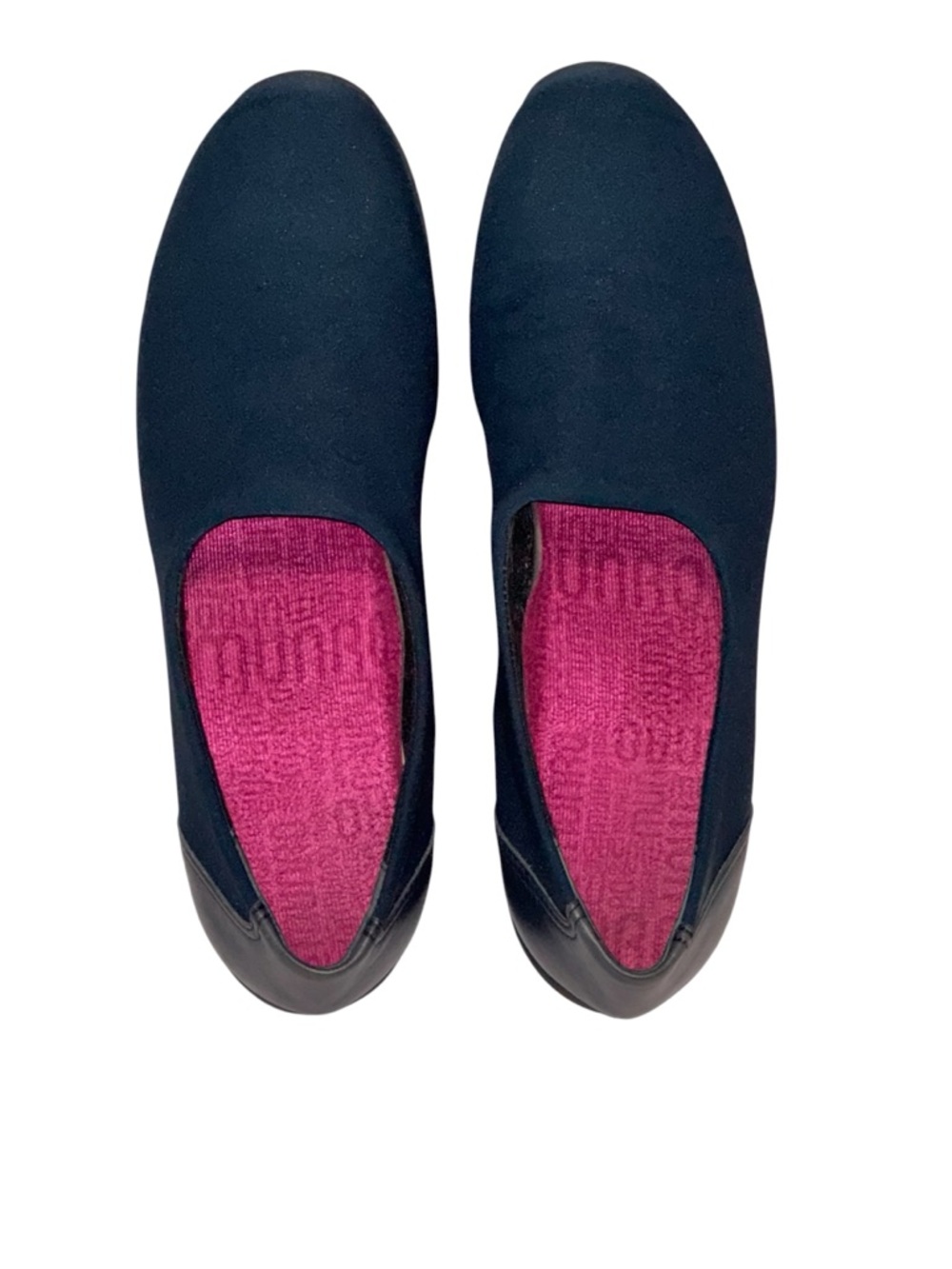 Munro Traveler Navy Slip-On Flats Comfort Women Made USA Size 7